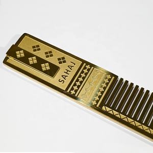 Оптовая продажа от производителя: популярный металлический гребень из нержавеющей стали и цинкового сплава с индивидуальным логотипом для коммерческих сувениров - Product Image 6