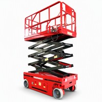 Plataforma Elevadora de Tijera Eléctrica Smartlog de 5.8m/6m, Capacidad de 500kg, Autopropulsada, para Trabajo Aéreo en Terrenos Difíciles, para Construcción