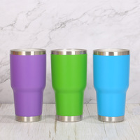 Gobelet à café isolé de 30 oz en acier inoxydable Tasse de voyage portable avec poignée de couvercle Paille 200ml Gobelet sous vide pour boissons chaudes