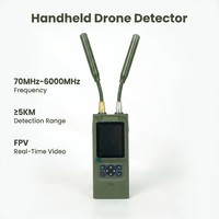 Détecteur de signal aérien compact mobile pour la détection et l'alerte de drones sans fil sur 1 à 3 km