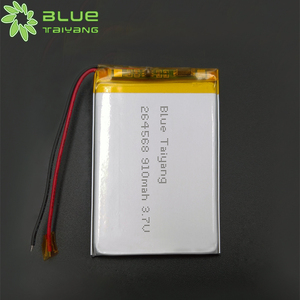 Litio Ion Lipo 264568 3,7 V Célula de repuesto Polímero de litio Batería recargable Lipo 900Mah - Product Image 2