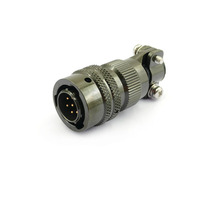 KILOTEC - Vente directe usine - Connecteur circulaire femelle 7 broches série MIL-DTL-26482 PT01E10-7S MS3111F10-7S, IP67, 600V, 7.5A
