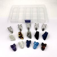 Vente en gros de plectres pour pouces et doigts en celluloïd de haute qualité pour la technique fingerstyle, accessoires pour instruments à cordes