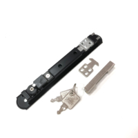 Cerradura Moderna de Acero Inoxidable para Puertas y Ventanas Corredizas con Llaves, Características de Seguridad, 1 Año de Garantía