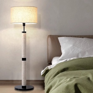 <span class=keywords><strong>Lampadaire</strong></span> en <span class=keywords><strong>travertin</strong></span> jaune salon canapé à côté de la chambre d'étude Vintage Premium sens de l'atmosphère lampes et lanternes - Product Image 2