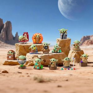 POP MART <span class=keywords><strong>Star</strong></span> <span class=keywords><strong>Wars</strong></span> Grogu Serie Tiny but Mighty, Statuette da Collezione per Regali di Compleanno e Festività per Bambini - Product Image 5