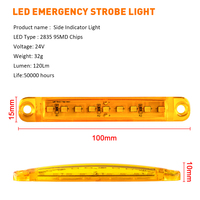 Kaidengzhe – Feu de recul LED de haute qualité pour camions Dongfeng, 12V-24V, pour barre de protection latérale de remorque