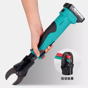 เครื่องตัดสายเคเบิลไฮดรอลิกไฟฟ้าแบบชาร์จได้ Es-32 12v 30 มม. เครื่องมือตัดทองแดงอะลูมิเนียมแบบพกพา - Product Image 1