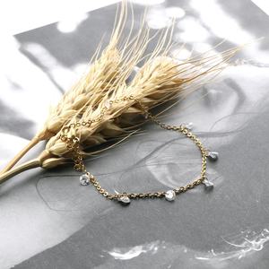 Brazalete de Oro de 18k de Moda 2021 de Alta Calidad con Circonita, Joyería de Acero Inoxidable, Brazaletes para Mujer - Product Image 2