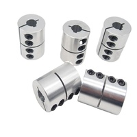 Accouplement rigide fendu en acier mini de 20 mm personnalisable pour transmission de puissance OEM