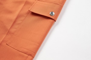 Tenues d'infirmières pour femmes, élégantes, à manches fleuries, avec fermeture éclair sur le devant, ceinture, jupe queue de pie, hauts, pantalons, ensembles d'uniformes médicaux pour hôpital - Product Image 6