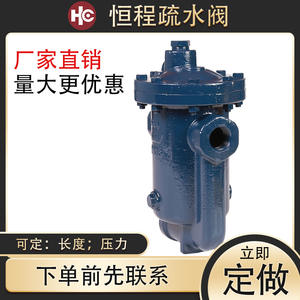 Trampa de Vapor de Hierro Dúctil 984, Tipo Cubeta Invertida, Mecánica, Automática, de Alta Descarga, Interfaz Roscada, Componente Industrial - Product Image 2