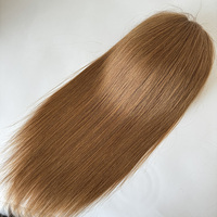 30 # 150% densité 100% vrais cheveux humains pleine base PU silicone peau mince intégration non transformé vierge Toupee Topper pour les femmes