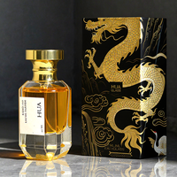 Großhandel Polyedrische Klare Glas-Parfümflasche 50ml 100ml Luxuriöse Leere Parfümflasche mit Golddeckel Individuelles Logo und Verpackung