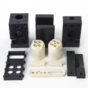 Plastics Machining Custom Plastic Parts CNC Assembly Fabrication Precision Delrin Pom Nylon Prototyping Milling Supplier Service