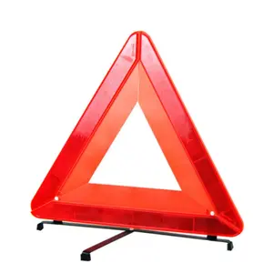 Sinais de trânsito de segurança de alta visibilidade ferramentas de emergência triangulares de aviso reflexivas