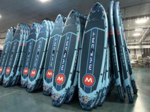 Tabla de Paddle Surf <span class=keywords><strong>Hinchable</strong></span> OEM Drop Stitch para Pesca SUP con 3 Aletas, Precio Mayorista, Dropshipping - Product Image 2