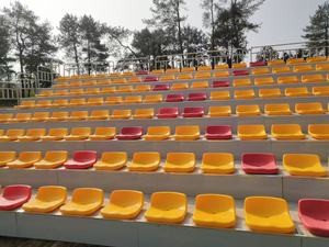 Hot vendendo durável plástico estádio assentos arquibancadas espectadores assentos para espaços desportivos e eventos ao ar livre - Product Image 6