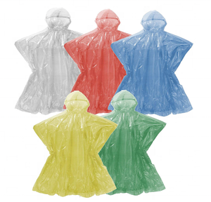 Usa e getta Pioggia <span class=keywords><strong>Poncho</strong></span> per Adulti | Donne e Gli Uomini di Pioggia <span class=keywords><strong>Poncho</strong></span> in Massa | in Più di Spessore, impermeabile Riutilizzabile. 03 millimetri PE Plasti - Product Image 2