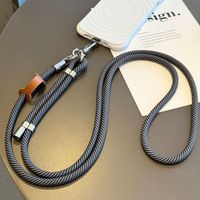 Étui de téléphone unisexe avec cordon de cou réglable, bandoulière robuste en nylon avec clip métallique, sangle de caméra rétractable pour extérieur
