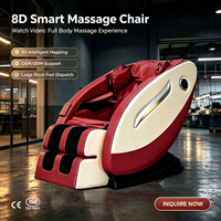Fauteuil et canapé de massage à airbag intégral en cuir PU Zhipin Factory Direct 8D Zero Gravity Deep Kneading