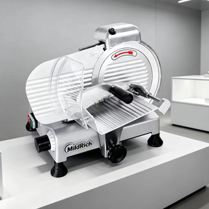 Affettatrice Semi-Automatica MildRich in Acciaio Inox da 8 Pollici con Spessore Regolabile (0-13mm) 220V/50Hz per Carne Congelata - Product Image 5