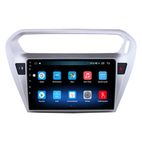 Autoradio 9 ", Android 10, Quad cordon, écran tactile, pour voiture Peugeot 301, citroën Elysee, c-élysee (2013, 2014)