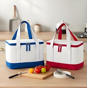 กระเป๋าเก็บความเย็นแบบกันน้ำแบบพกพาพร้อมหูหิ้วสำหรับเดินทาง - Product Image 1