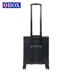 <span class=keywords><strong>OBox</strong></span> Valise de maquillage multicouche personnalisée de grande capacité avec tiroir Valise extérieure multifonctionnelle pour la coiffure - Product Image 2