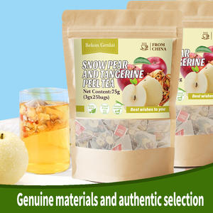 눈 배와 말린 귤 껍질 차는 목의 불편 함을 완화하고 폐를 촉촉하게하며 가을과 겨울에 기침을 멈 춥니 다. - Product Image 2