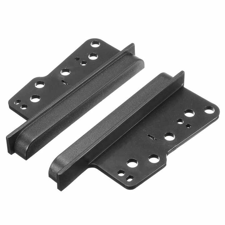 2pcs Car Radio Stereo Double Din Dvd Player Spacers For Toyota Car