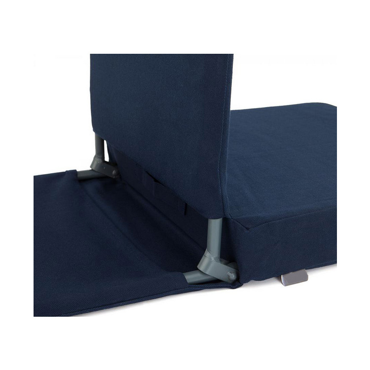 Adjustable Comfortable Quality Folding Floor Stadium Chair Seats with Back Support