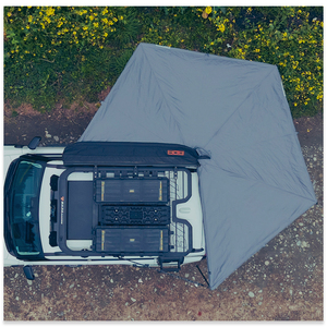 Auvent de camping extérieur rétractable autoportant à ouverture instantanée à 270 degrés avec éclairage LED - Product Image 6
