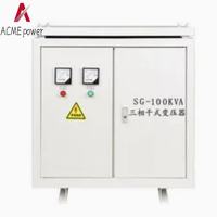Transformateur sec triphasé ignifuge 10-50000 kVA, transformateur de distribution en résine époxy pour l'infrastructure hospitalière