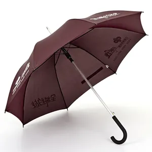Yubo 23 inch China Factory German Rains Plastic Handle Straight Umbrella