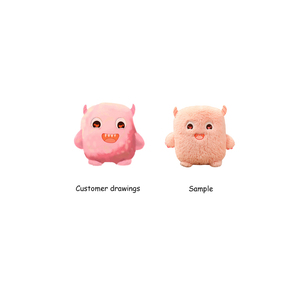 Peluche souple petit jouet personnalisé oreiller en peluche personnalisé pendentif animaux poupées mélange personnalisé <span class=keywords><strong>anime</strong></span> peluche monstre jouets - Product Image 1