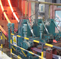 Machine de coulée continue entièrement automatique CCM pour billettes d'acier
