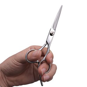 Stainless Steel Hairdressing Scissors 440C Professional Flat Shear Right Handed Haircut Tool 60g Yangjiang Made - Product Image 1