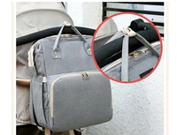 7 In1 fonctionnel personnalisé luxe pliant humide fourre-tout couche momie sac étanche momie bébé sac à couches sac à dos avec USB