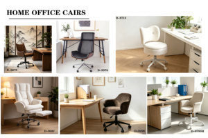 Silla de Oficina CARLFORD, Moderna, Ergonómica, con Asiento Tapizado en Malla, Giratoria y Ajustable, para Trabajo desde Casa, Venta al Por Mayor - Product Image 4