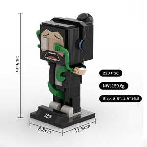 En Existencia, FANGZAI, Figuras de Acción de Héroes/Villanos de Dibujos Animados, Estilo Animado, Material ABS, Escala 1:12, Set de Bloques - Product Image 4