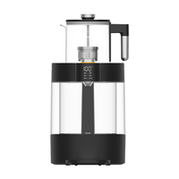 Appareil de cuisine Hotsy, bouilloire électrique en verre borosilicate, chauffe-eau instantané, pot turc, samovar, théière, bouilloire à eau bouillante