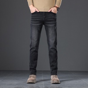 <span class=keywords><strong>กางเกง</strong></span><span class=keywords><strong>ยีน</strong></span><span class=keywords><strong>ส์</strong></span>ผู้ชายทรงปกติ, <span class=keywords><strong>กางเกง</strong></span><span class=keywords><strong>ยีน</strong></span><span class=keywords><strong>ส์</strong></span>สีดำสีเทาน้ำหนักเบาแนวธุรกิจลำลองใหม่ฤดูใบไม้ร่วง - Product Image 3