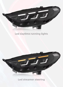 ชุดไฟหน้า LED แบบดัดแปลงสำหรับ Mondeo ปี 17-20 สไตล์ <span class=keywords><strong>Mustang</strong></span> พร้อมไฟ DRL และไฟเลี้ยวแบบ Sequential - Product Image 3