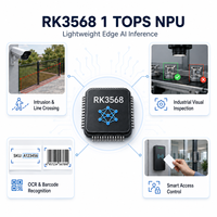 Carte de développement Android Linux Rockchip RK3568, USB3.0, LPDDR4X, RAM MAX 8 Go, SATA3.0, RS232, RS485, COM, carte Android ARM