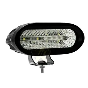 Lámpara antiniebla modificada para coche todoterreno, luces traseras de camioneta rojas y blancas, barra de luz LED para JEEP 4x4, camión, Tractor, carretilla elevadora