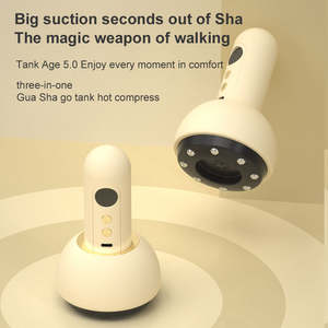 Corps minceur électrique vide <span class=keywords><strong>ventouse</strong></span> grattage masseur électrique ventouses thérapie masseur dispositif GuaSha Anti <span class=keywords><strong>Cellulite</strong></span> - Product Image 4