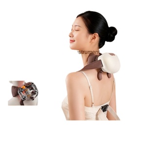 Mini Trapezius Muscle Multifunctional Portable Home Shoulder Neck Kneading <b>Heating</b> Massage Pillow <b>USB</b> Powered Timing Massage - Product Image 1