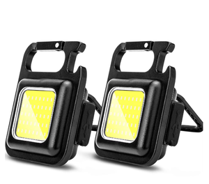 Mini Linterna LED Táctica Recargable USB de Alta Potencia, Portátil, para Exteriores, con Llavero - Product Image 3