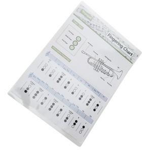 Tabla de Acordes para Trompeta, Guía de Referencia de Notas y Dedilados para Instrumentos Musicales, para Clases <span class=keywords><strong>en</strong></span> Casa o Pequeños Grupos - Product Image 5